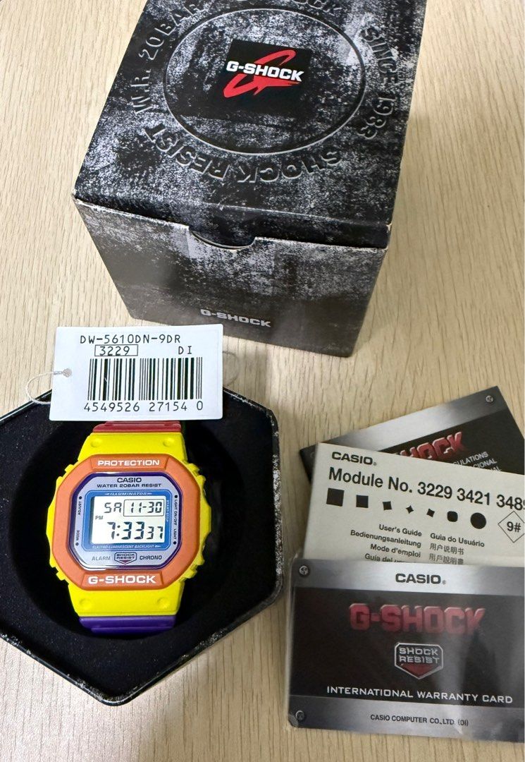 Casio G Shock DW5610DN 9 Men s Fashion Watches Accessories Watches on Carousell