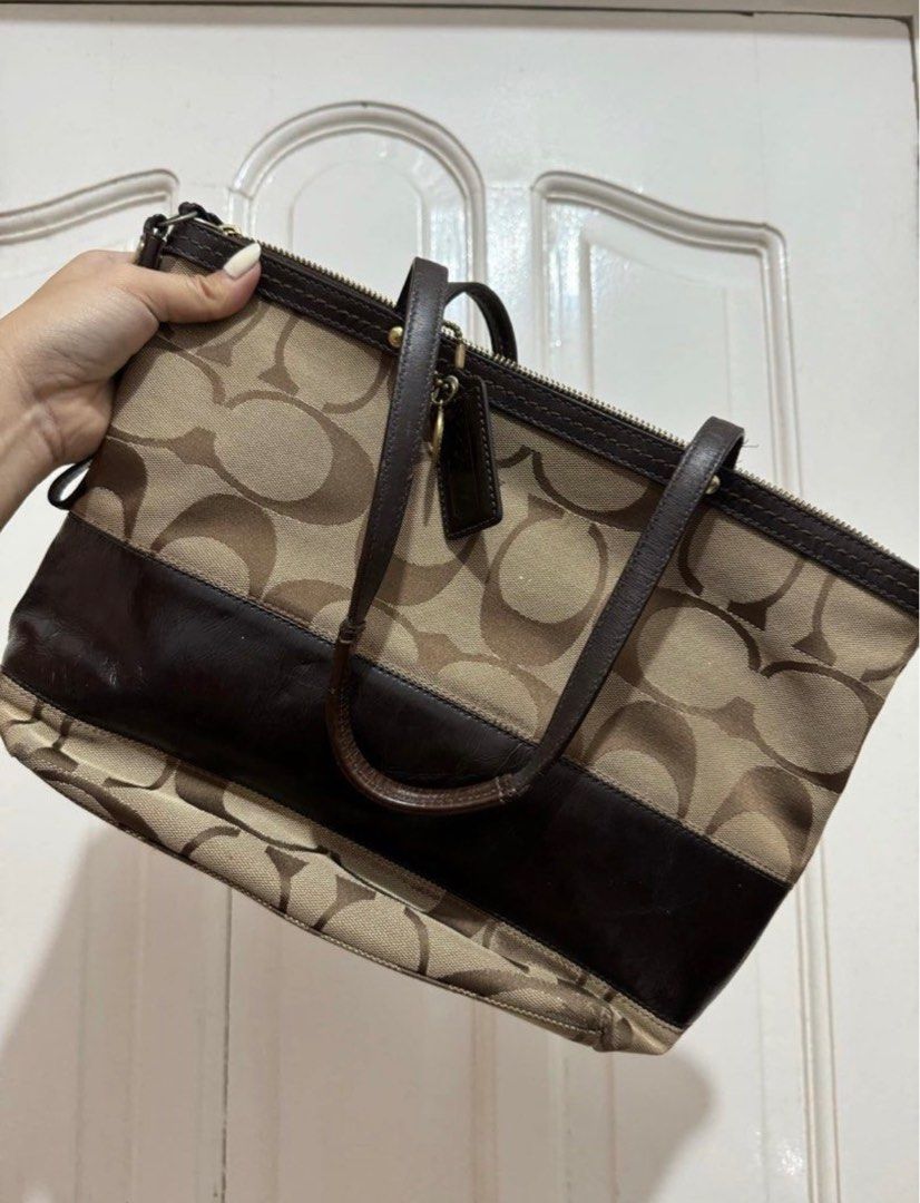 AUTHENTIC VINTAGE COACH TOTE BAG Luxury Bags Wallets on Carousell