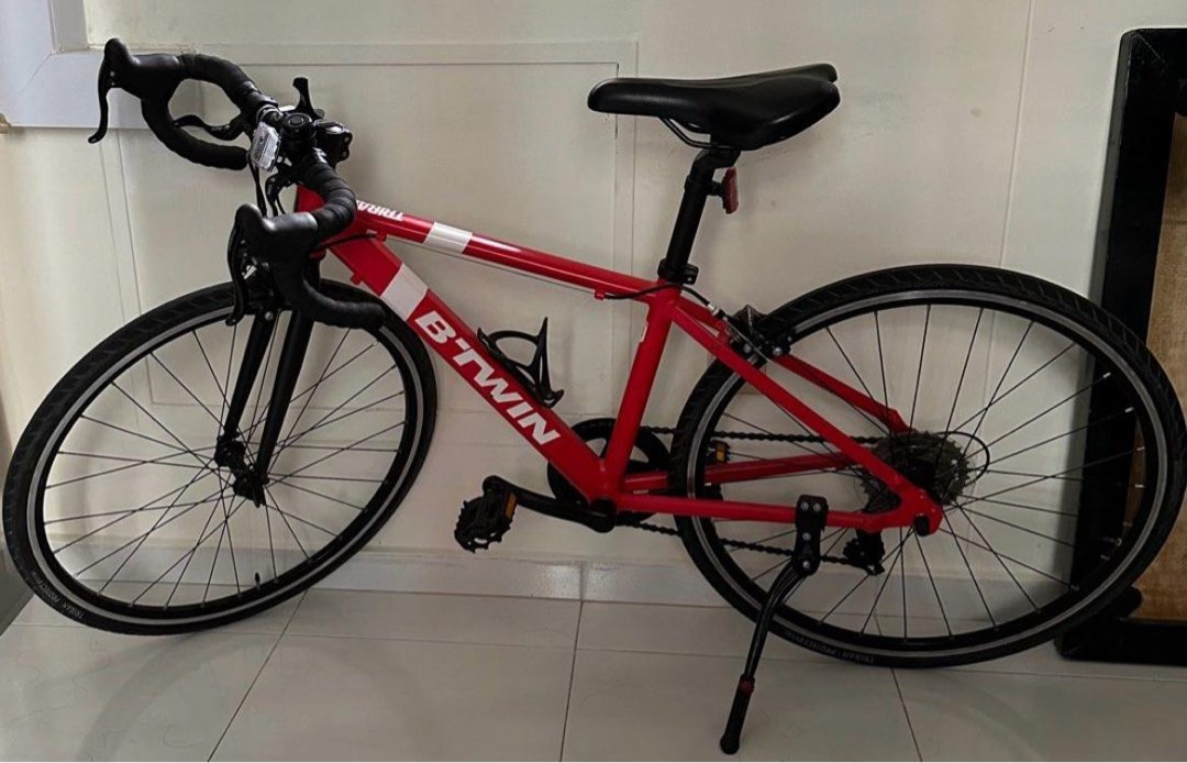 Decathlon road bike Triban 100 Junior Sports Equipment Bicycles Parts Bicycles on Carousell