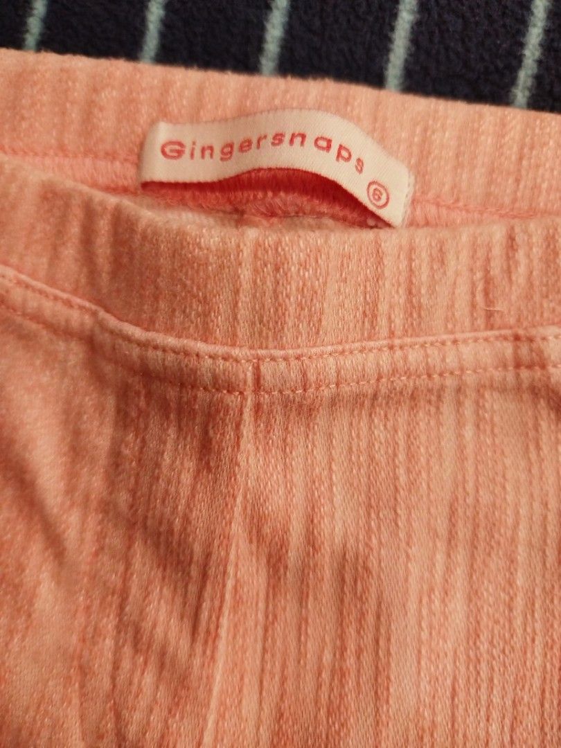 Gingersnaps slim pants for girls (Category: Babies & Kids Fashion) located in Paranaque City. Submitted by missteks1016 (Listing ID 1339007909, Image 3). Description: Gingersnaps slim pants for girls size: 6 yrs and up condition: like new / used once but in excellent condition very pretty in actual actual color is lighter than photo (light peach).