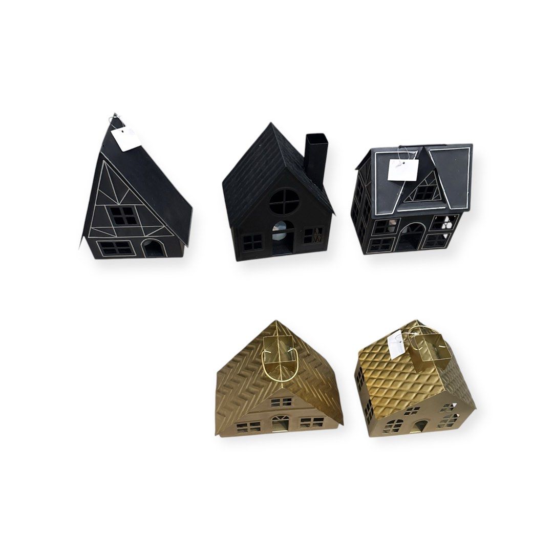 Holiday Mansion (Metal) (Category: Other Home Decor) located in Laoag. Submitted by senicecollection (Listing ID 1339034230, Image 2). Description: new large size 800 each almost similar to crate and barrel mansion house that retails less than 2k Metal.