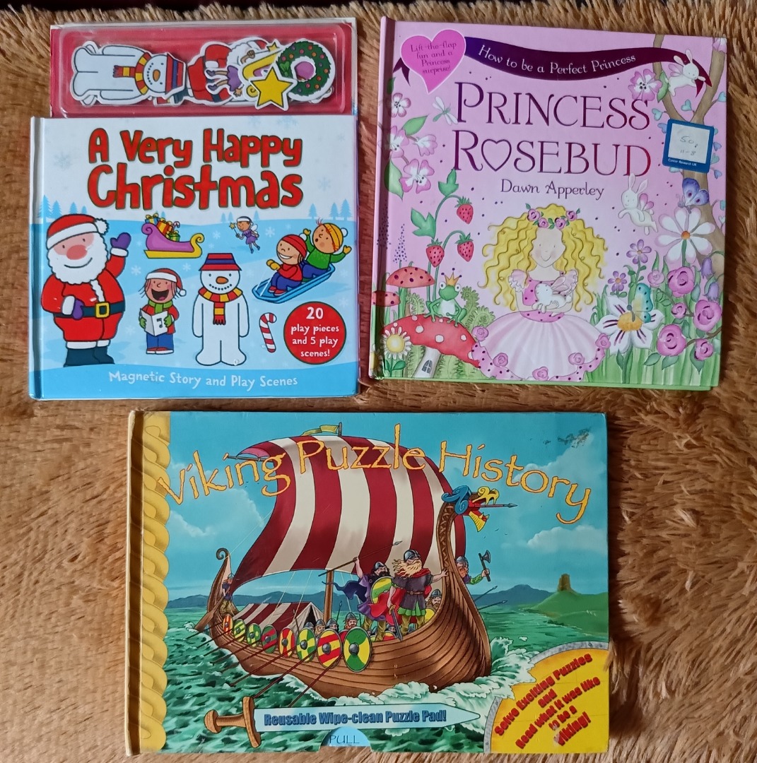 Interactive books (magnet books, wipe and clean/pull the tab, lift the ...