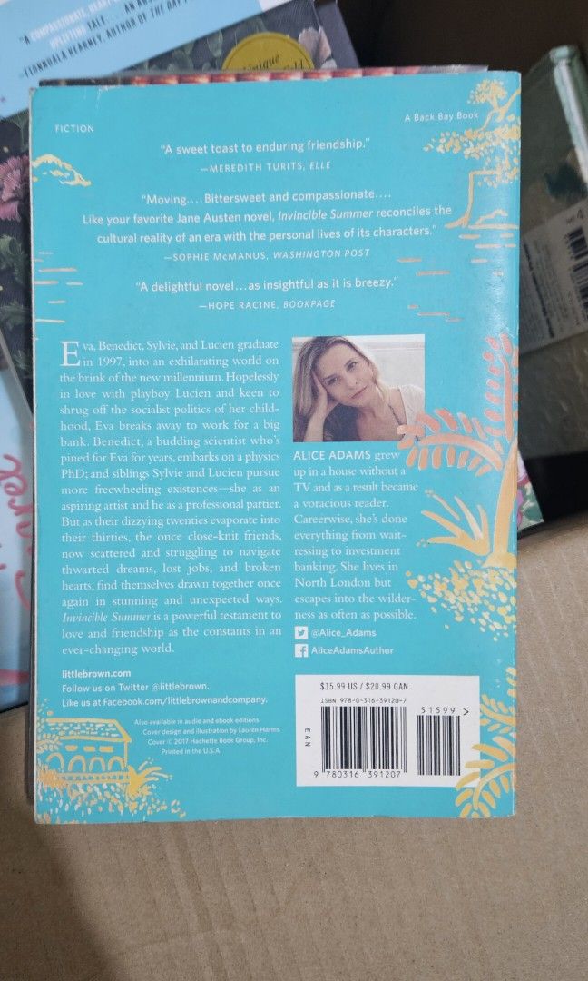Invincible Summer (Category: Storybooks) located in Quezon City. Submitted by technicolorvision (Listing ID 1339019248, Image 2). Description: paperback.
