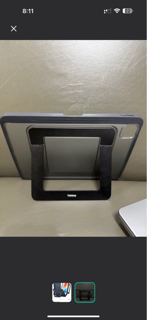 Case for iPad Pro 11 (M4 latest) with adjustable kickstand from US (Category: Cases & Sleeves) located in Quezon City. Submitted by gearholics (Listing ID 1339142981, Image 2). Description: Slightly used Rfs: already sold my 11-inch ipad pro m4 Bought this on amazon for $50 plus shipping Fits the latest ipad pro 11 M4 The kickstand is sturdy and adjustable Unit only, already threw the box Slightly used, sa condo lang, never taken outside Meetups/
