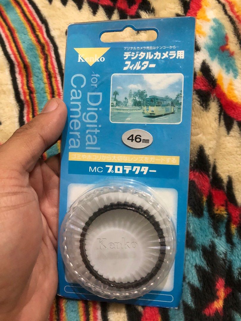 Kenko japan 46mm digital camera lens filter (Category: Other Photography Accessories) located in Quezon City. Submitted by markgolveo (Listing ID 1339014137, Image 1). Description: Kenko japan 46mm digital camera lens filter.