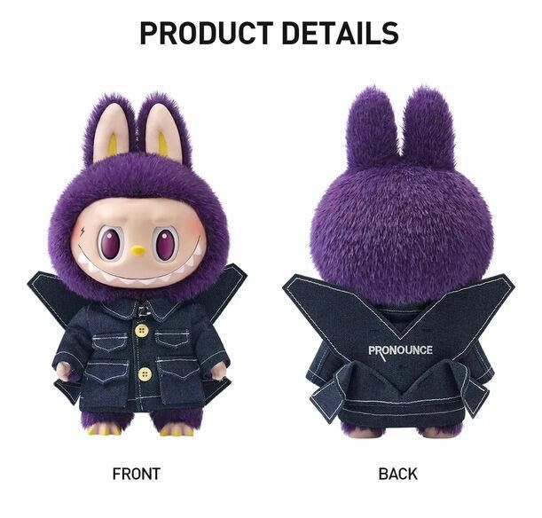 LABUBU × PRONOUNCE - WINGS OF FANTASY POP MART LABUBU × PRONOUNCE WINGS OF FANTASY Plush Doll 38cm