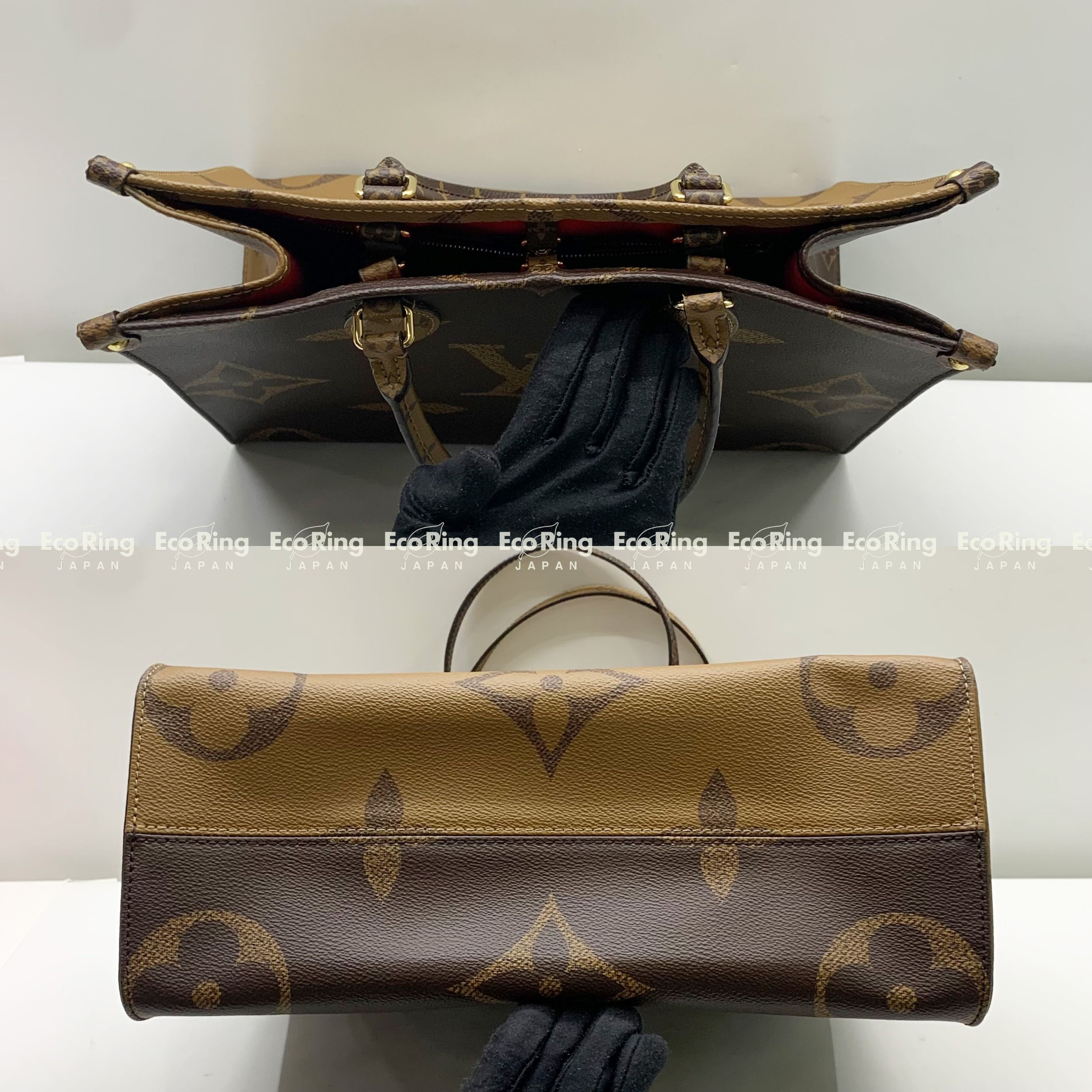 Louis vuitton monogram geant on the go tote bag shop