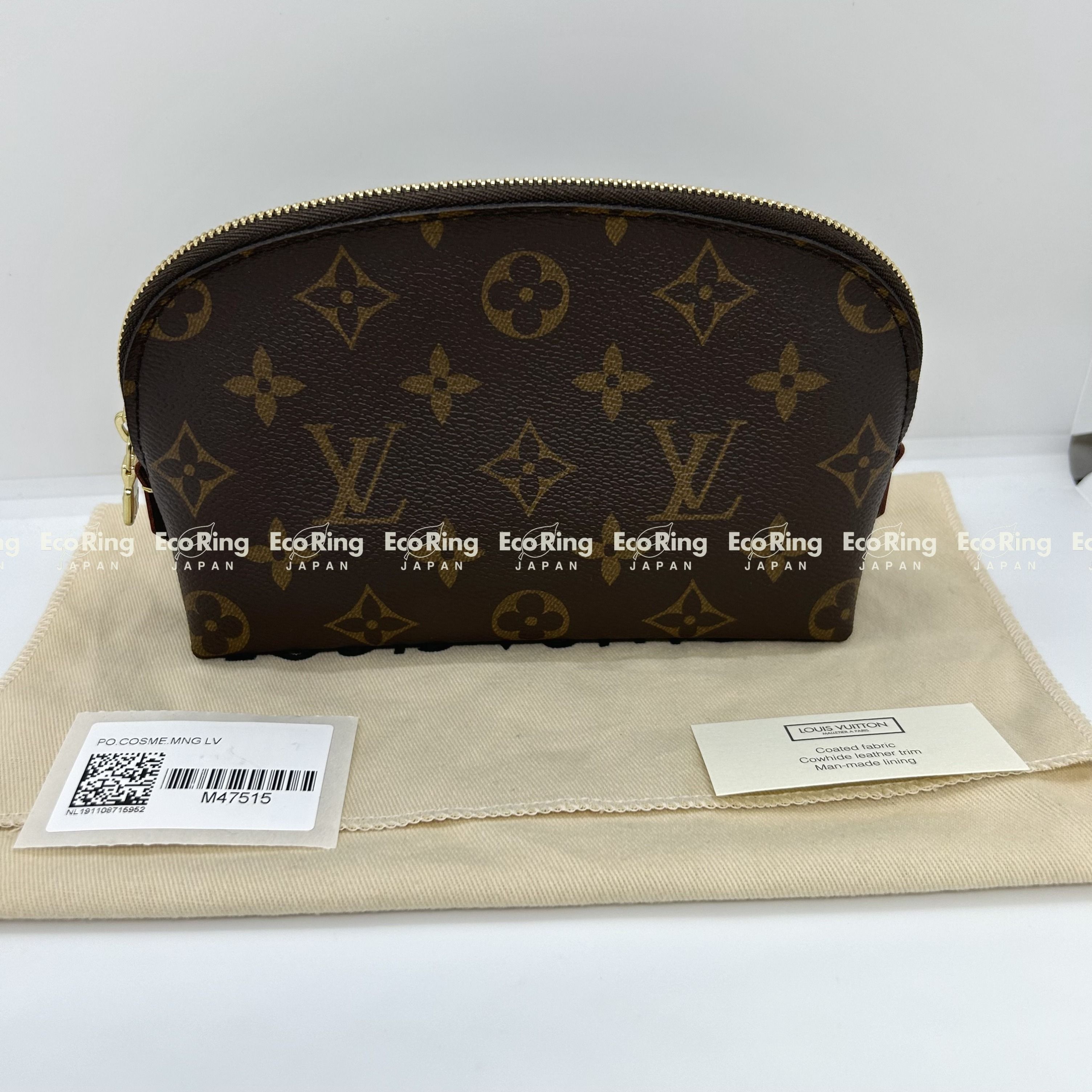 LOUIS VUITTON M47515 MONOGRAM PM RFID COSMETIC POUCH 247062790 WE Luxury Bags Wallets on Carousell