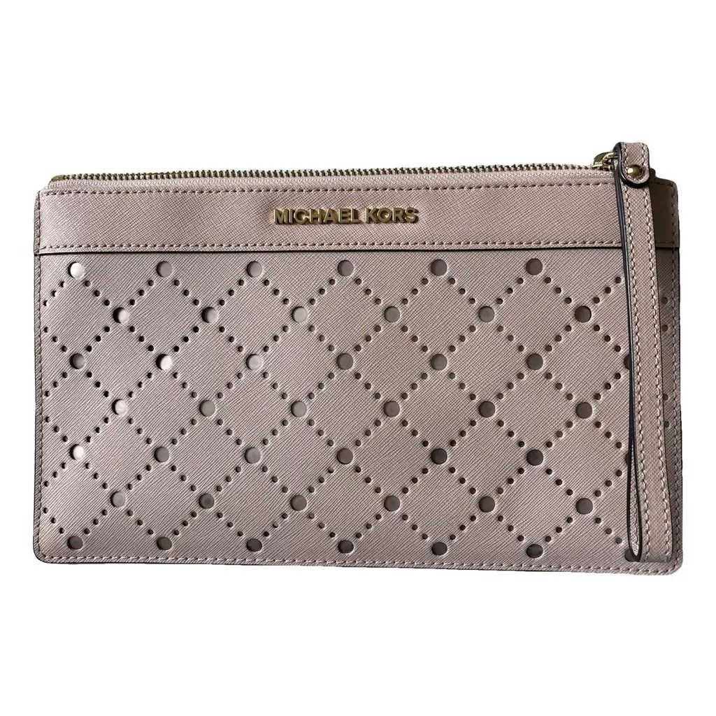 Michael kors grey clutch bag shop