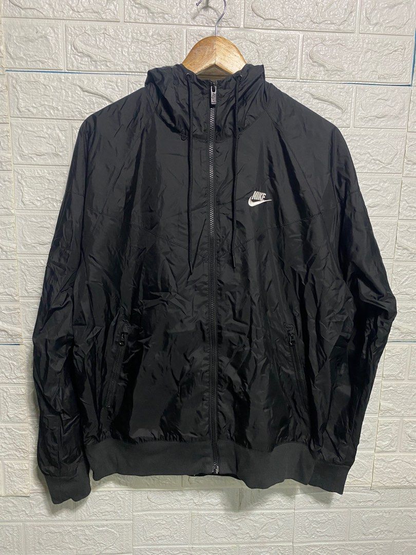 Nike triple black windbreaker sales