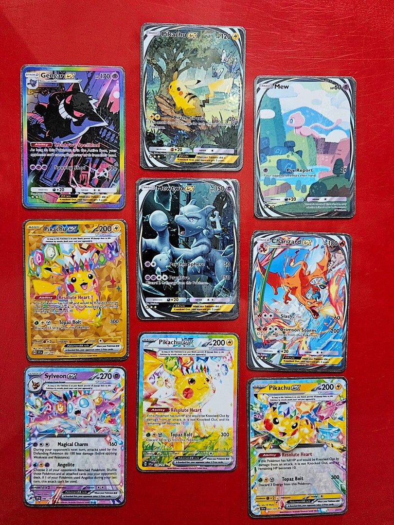 Pokemon TCG Magnetic Cards (Category: Raw Singles) located in Angeles City. Submitted by dericklumanog (Listing ID 1339140896, Image 1). Description: Pokemon TCG pocket and Surging sparks Ref Magnet Actual size ng cards 2.5x3" 50 each lang po. Loc..Pampanga.