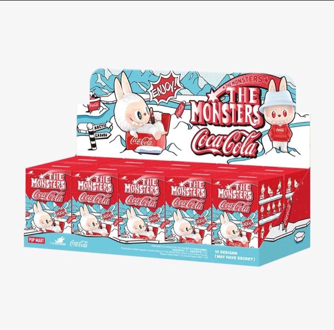 SEALED POP MART THE MONSTERS COCA-COLA Series Figures, Hobbies & Toys, Toys  & Games on Carousell