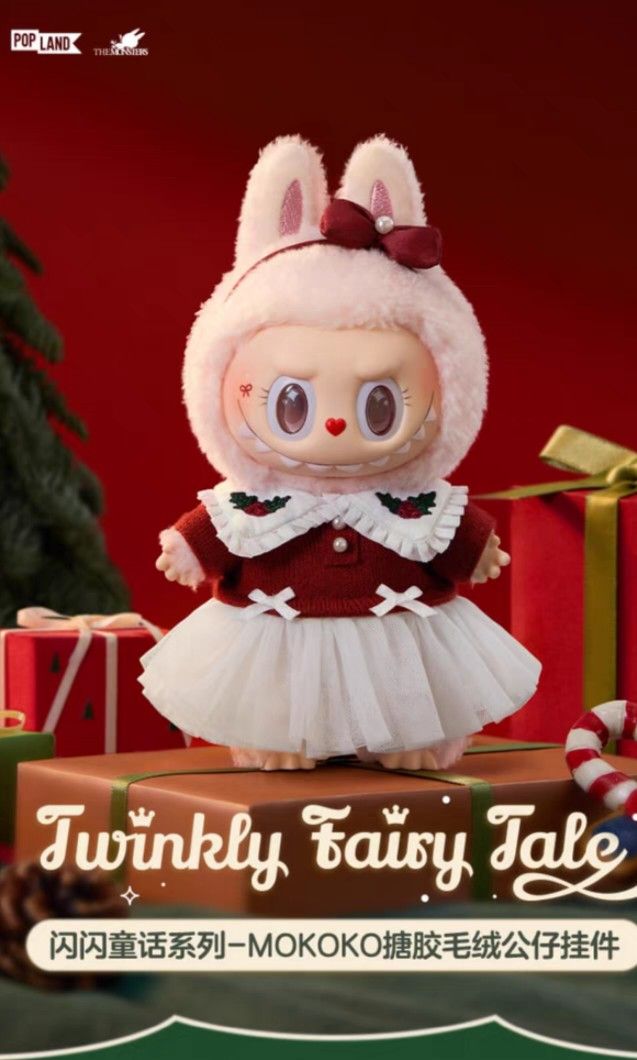 休日限定 Preorder - Popmart Pop Mart popmart Labubu Mokoko Christmas ぬいぐるみ