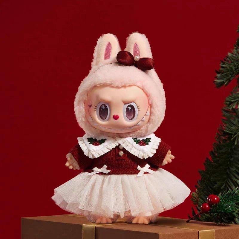 POP MART 38CM The Monsters Labubu Plush Doll MOKOKO