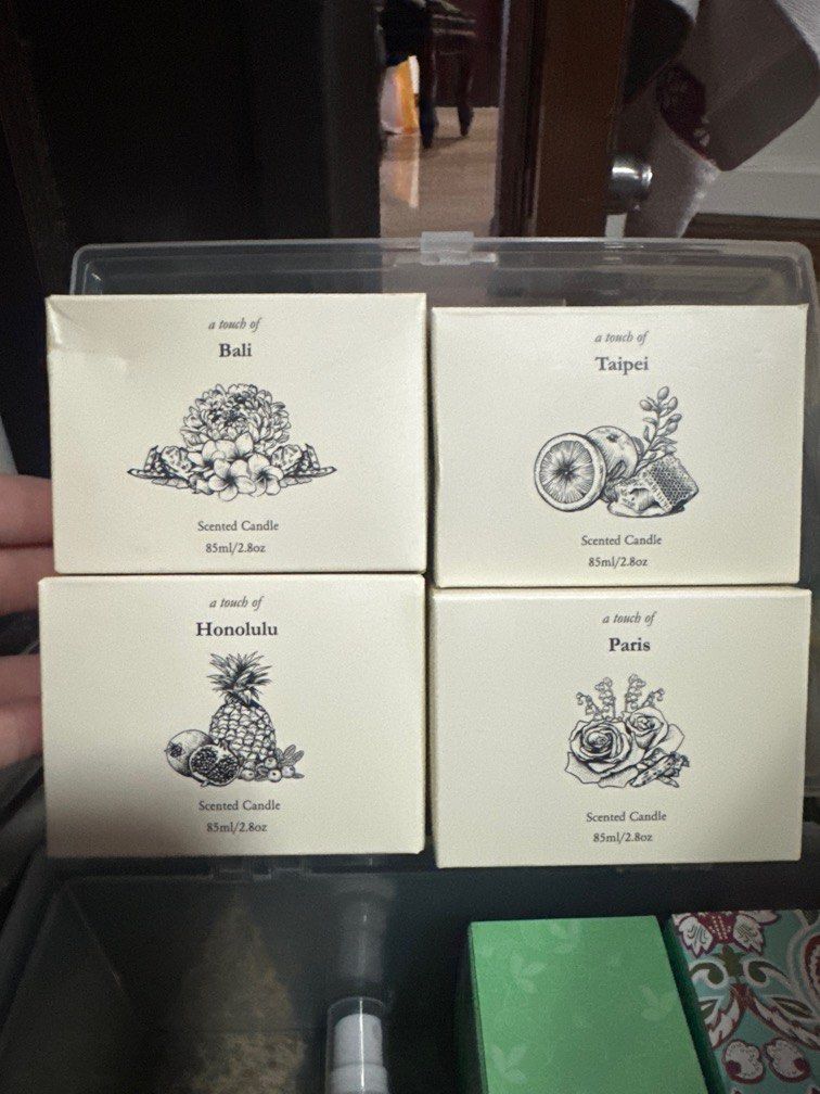 Pristine home scented candles