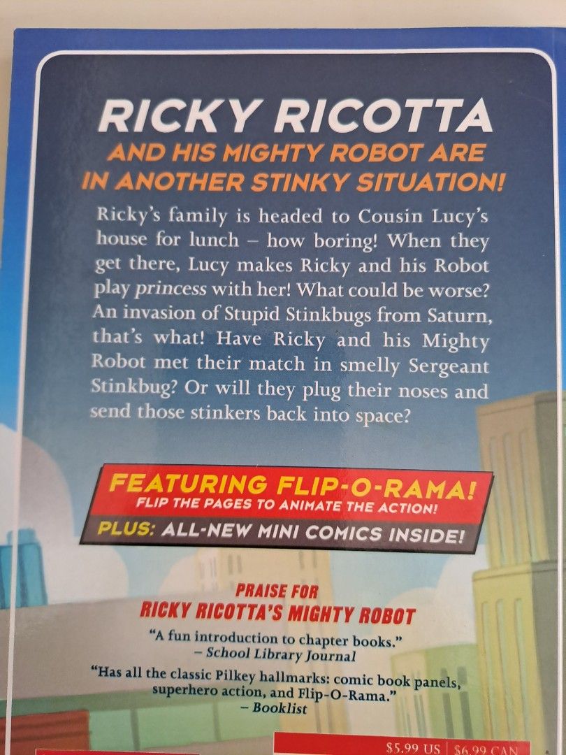 Ricky Ricotta's MIGHTY ROBOT vs the Stupid Stinkbugs from Saturn ...