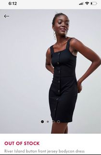 River island jersey dress outlet