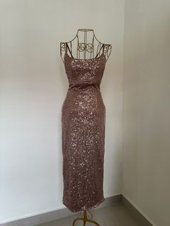 Rose gold dress For Sale | Women's Fashion | Carousell Malaysia