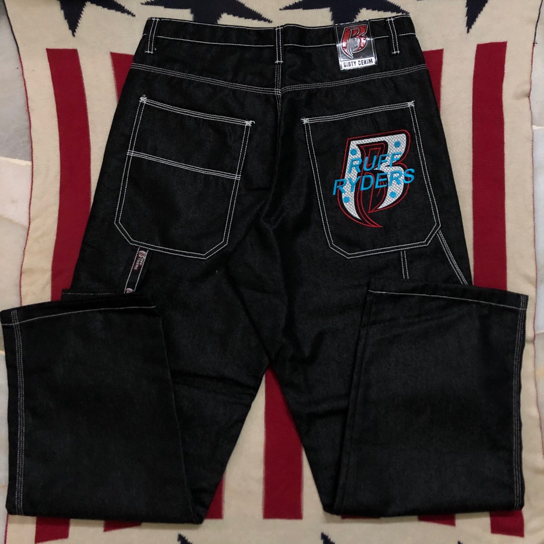 Ruff Ryders Baggy Jeans Pant Y2K Vintage, Men's Fashion, Bottoms, Jeans ...