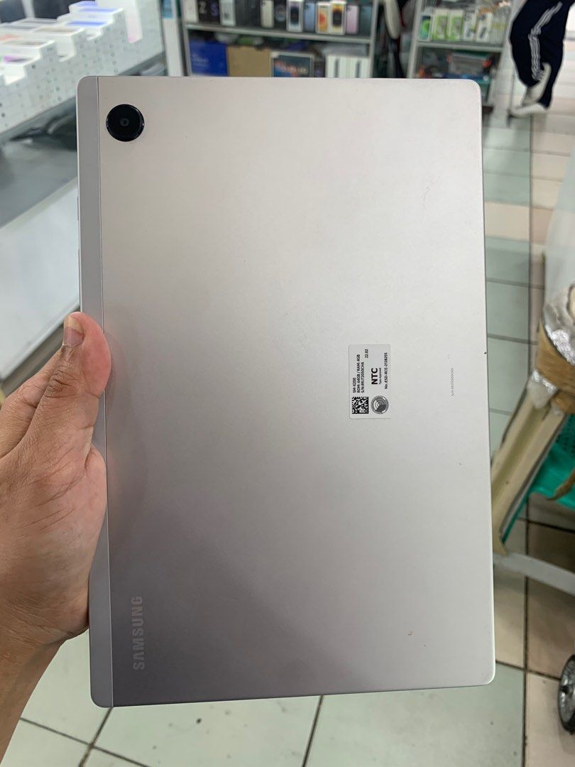 Samsung Tab A8 (4/64gb) Wifi only (Category: Android) located in Manila. Submitted by arzillah (Listing ID 1339045118, Image 1). Description: Samsung Tab A8 (Wifi) 4/64gb Wifi only Ntc approve Slightly use No issue All working Open for COD/COP + SF Manila area (sameday delivery) Province area (via LBC) required DP to avoid cancellations Physical store: Greenhills Shopping Center, 2ndfloor Contact#: 09482217224 Page: Arzillah Gadgets Shop Fb: Prin