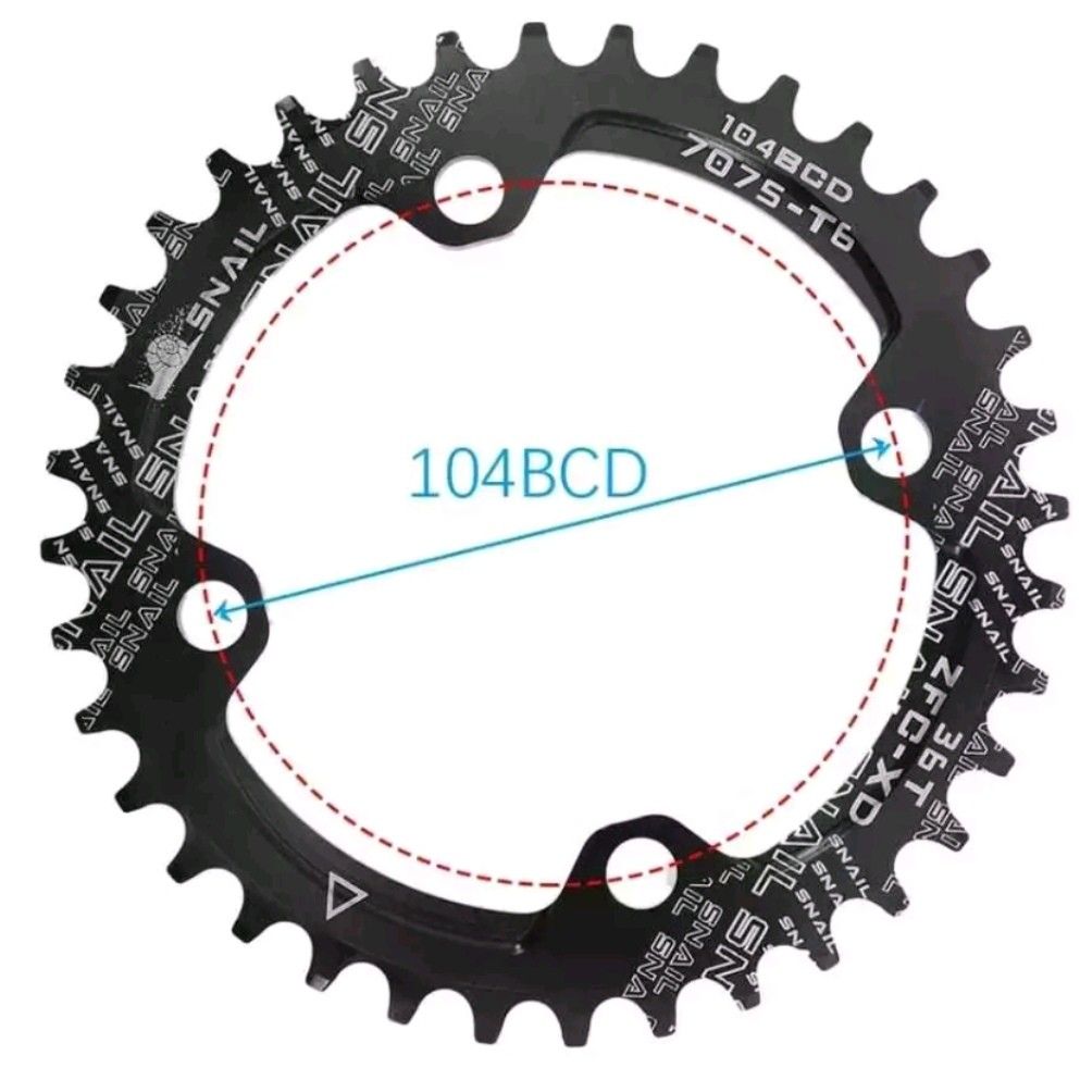 SNAIL 32T 104BCD Chainring Sports Equipment Bicycles Parts Parts Accessories on Carousell