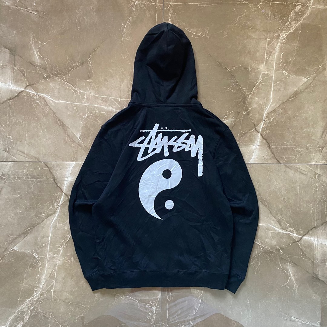 Stussy yin yang hoodie on sale