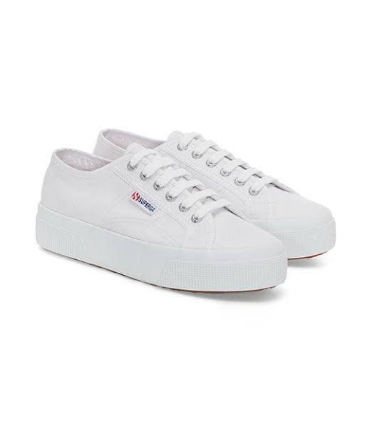 Superga Platform Sneakers White Shoes size 10 (Category: Sneakers) located in Bulacan. Submitted by abiee_ (Listing ID 1339008732, Image 2). Description: Pinastitch ko to even though walang damage but end up really dirty sa Mr. Quickie 😭 but I only used it twice. Selling it because it’s too big for me. Original Superga (around 3k) PRICE IS NEGOTIABLE! Best fit for size 10 🫶🏻 .