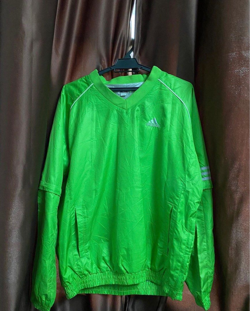 sweatshirt adidas neon Men s Fashion Tops Sets Hoodies on Carousell