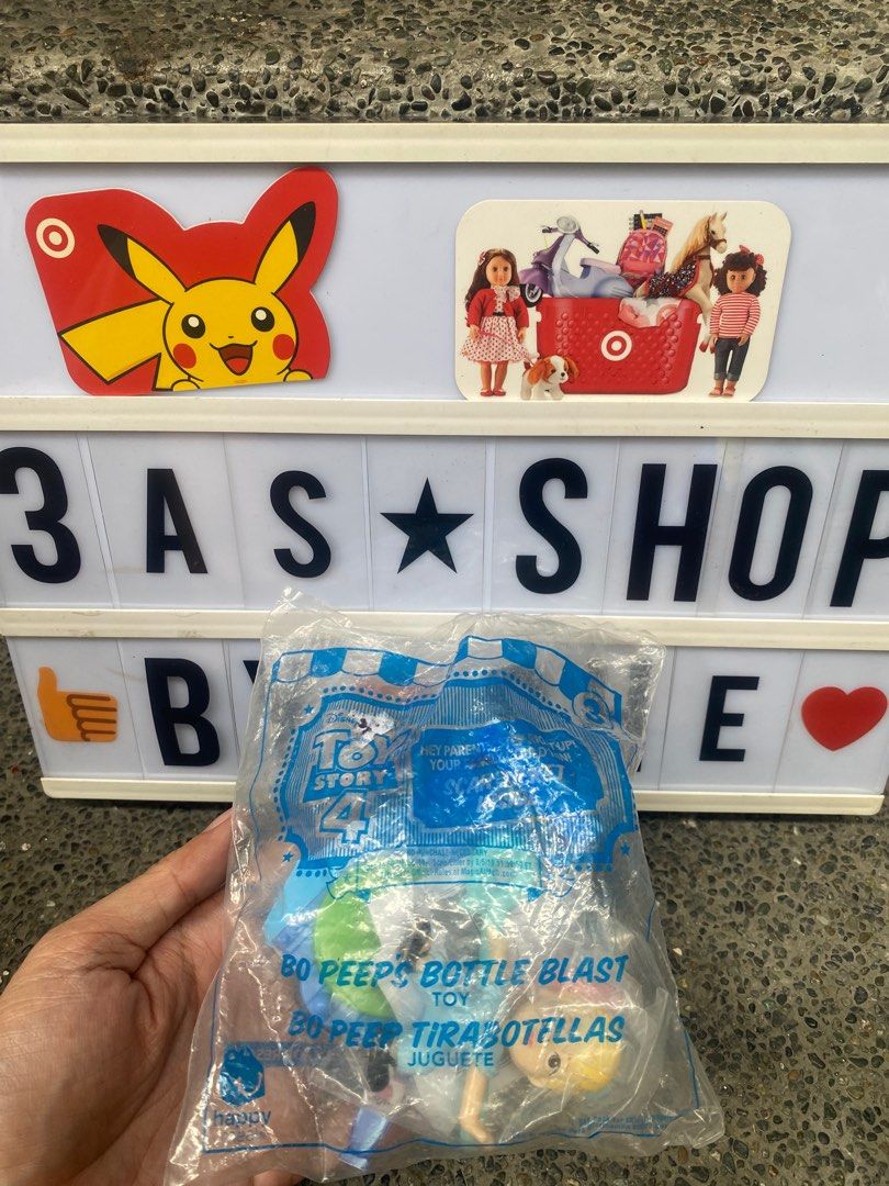 Toy Story 4 Bo beep (Category: Designer & Blind Box Toys) located in Manila. Submitted by 3asonlineshop (Listing ID 1339003146, Image 3). Description: Mcdonalds Toy Story 4 Bo peeps ‼️ 200 ‼️ Location : Bacood Sta. Mesa Manila MOP: GCash MOD: Jnt or Flash .