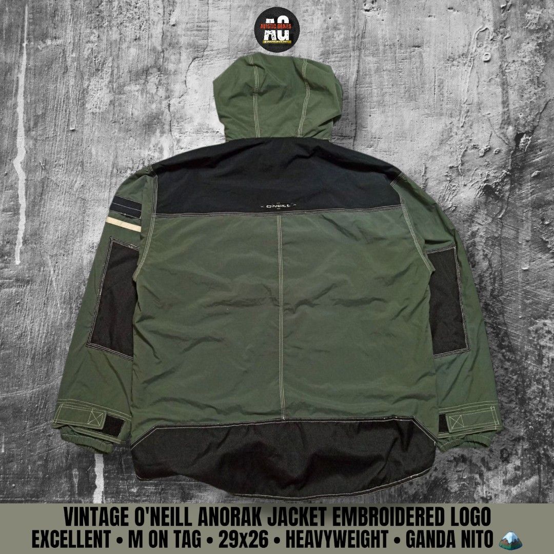 VINTAGE O NEILL ANORAK JACKET EXCELLENT MEDIUM ON TAG 29x26 NO ISSUE 2 150 SF