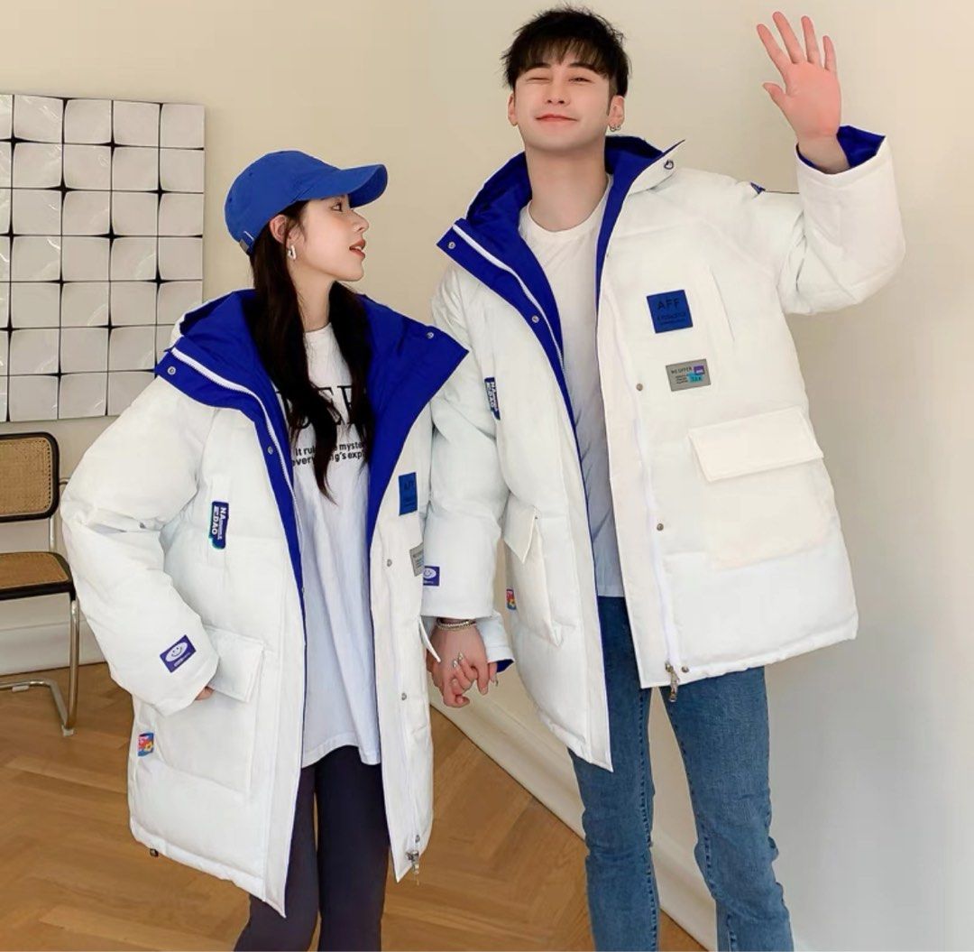 winter jacket (Category: Coats, Jackets and Outerwear) located in Kuching. Submitted by yilionn (Listing ID 1210319738, Image 1). Description: can wear double-sided ☺️ 2 in stock 1 for RM70 2 for RM120 🙈 DM for more real life photos.