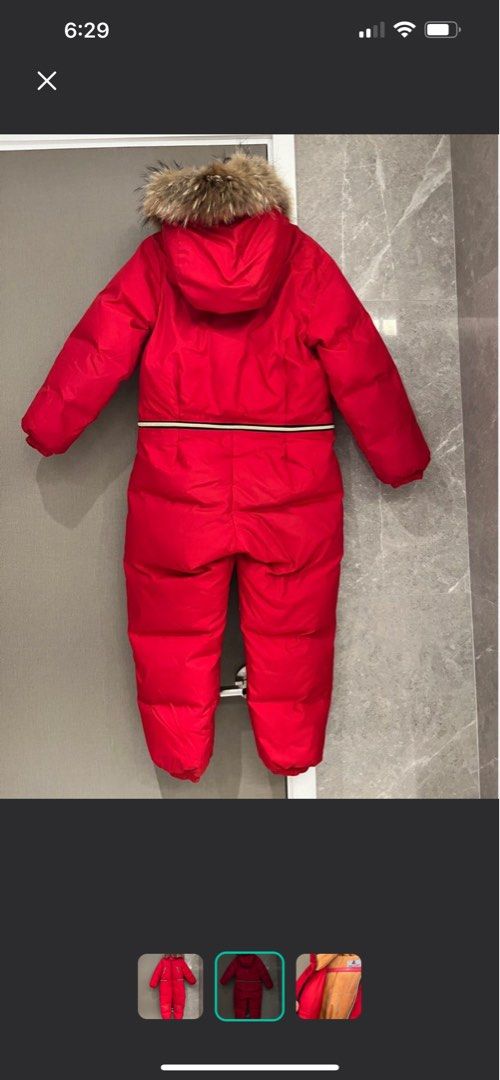 Winter Jacket (Category: Babies & Kids Fashion) located in Singapore. Submitted by chantelle_96 (Listing ID 1339074749, Image 2). Description: Very thick down jacket. Good for extremely cold weather or ski used. .