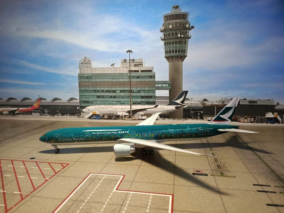 1:200 國泰航空第二代香港精神号彩繪Cathay Pacific “The Spirit of