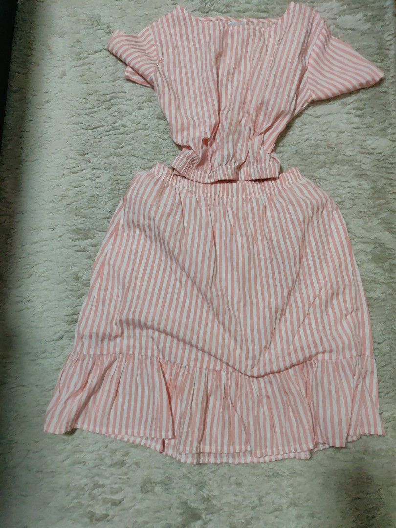 90s Pastel Striped Coordinates (Category: Sets or Coordinates) located in Makati City. Submitted by nan.alix (Listing ID 1334463441, Image 1). Description: .