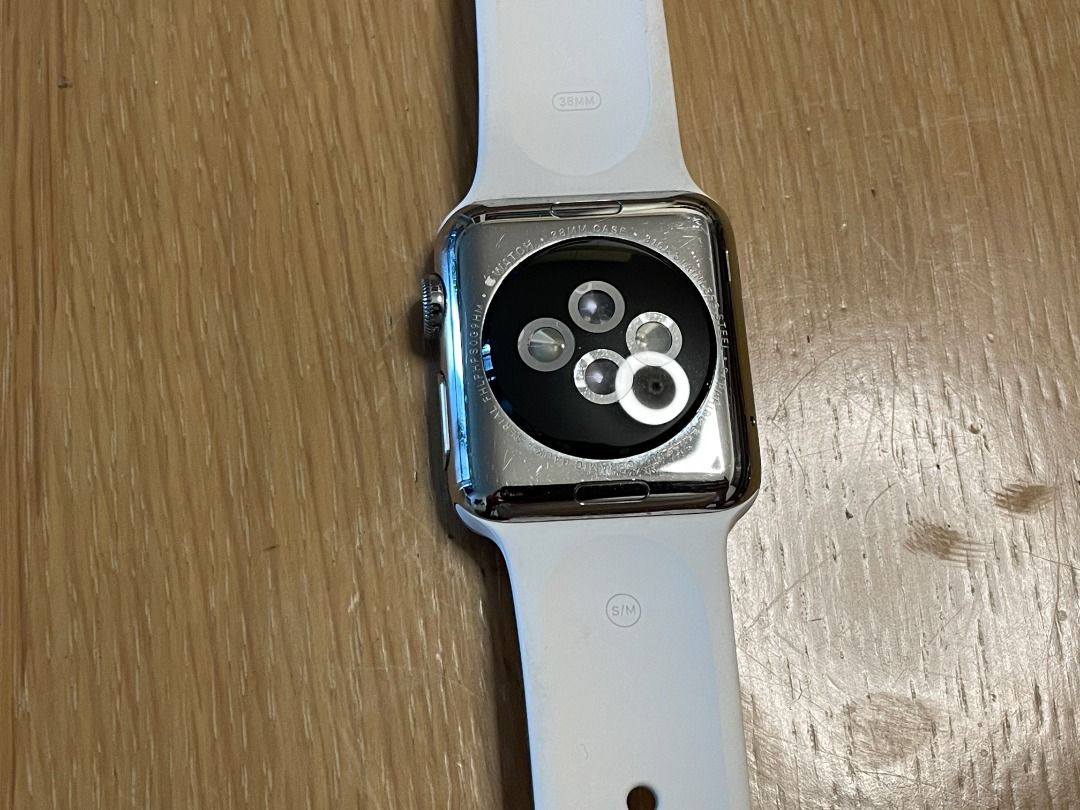 Apple Watch - 【美品】AppleWatch 38mm ステンレス 初代 AppleCare+付 AppleWatch本体の商品一覧｜パソコン・スマートフォン・デジタル