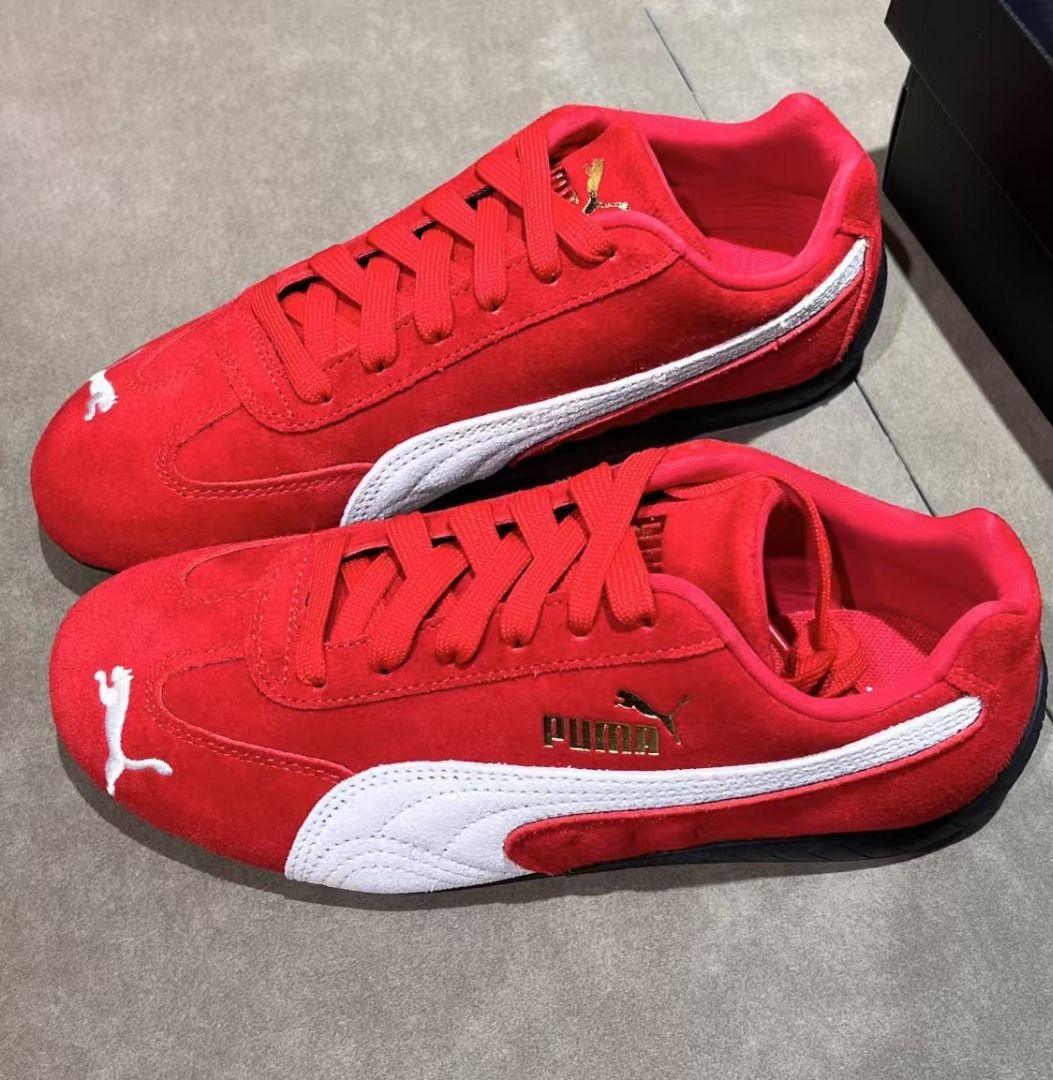Puma Speedcat OG low top sneakers for men and women red Men s Fashion Footwear Sneakers on Carousell