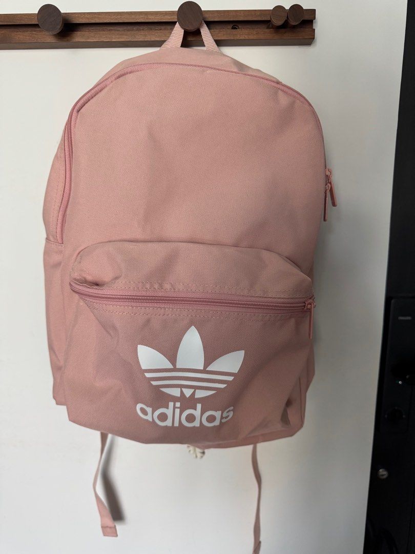 Adidas Dirty Pink Adicolor Classic Backpack Carousell