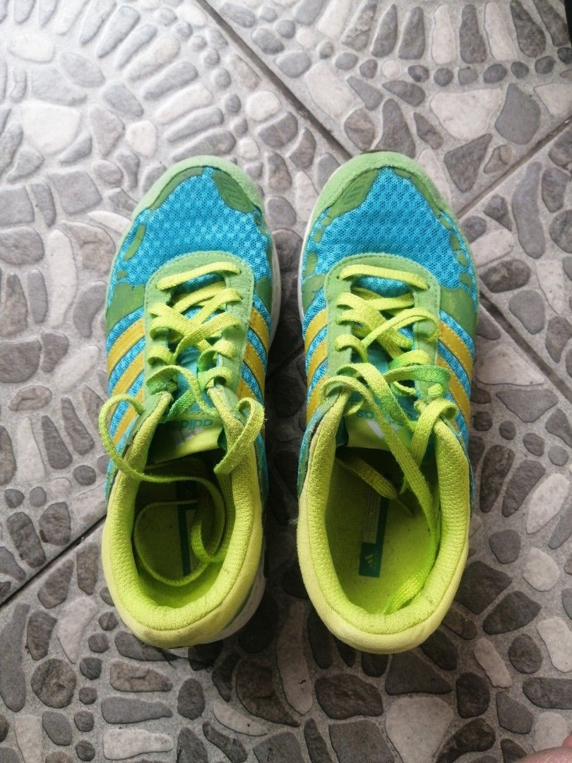 Adidas la trainer ii green neon hotsell