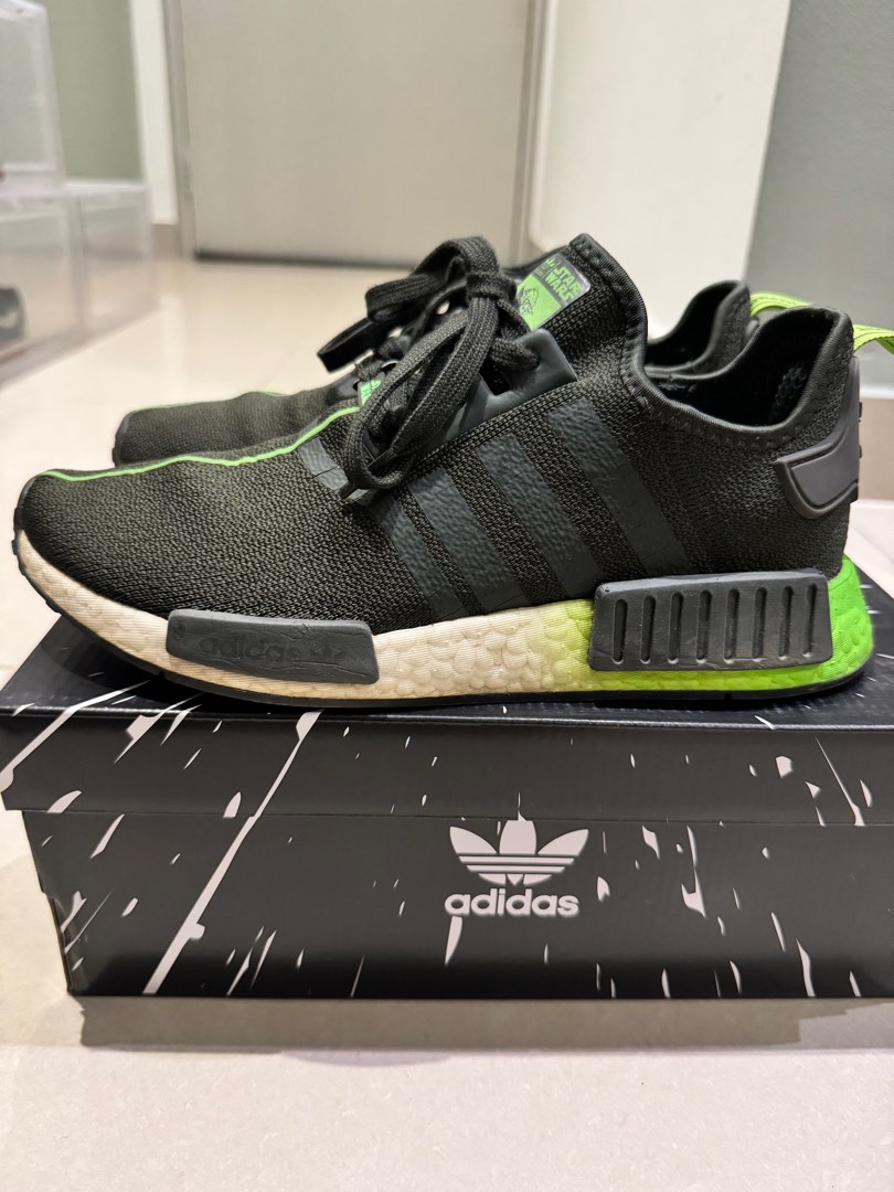 adidas gazelle silver green womens adidas Nmd R1 Nanzuka Star Wars Mens Running Shoes (Black)