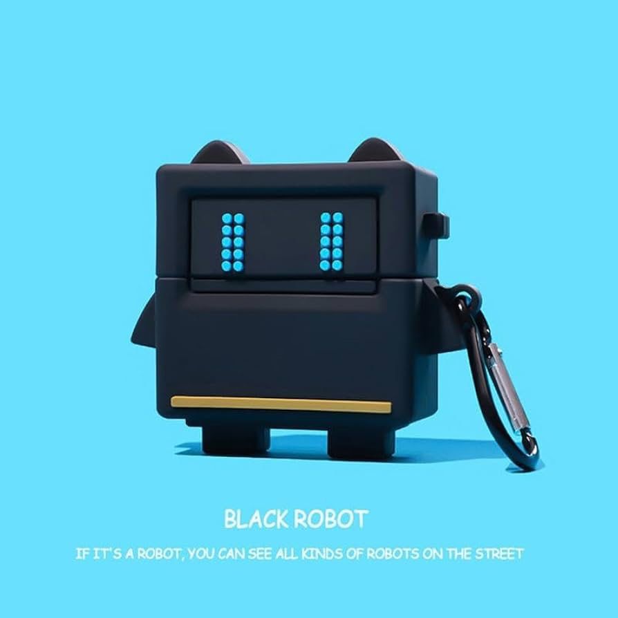 Apple AirPods Pro 1 and 2 case Black robot (Category: Earphones) located in Quezon City. Submitted by sylviafindsph (Listing ID 1334512975, Image 2). Description: CONDITION: 🤖Brand new 🤖Purchased from USA Reminders: 📎 Please manage your expectations for used/vintage items. 📎 Prices listed are final. However we offer additional discount or freebies for multiple purchases. 📎 Shipping care of buyer. 📎 All items no return no exchange SHIPPING: 