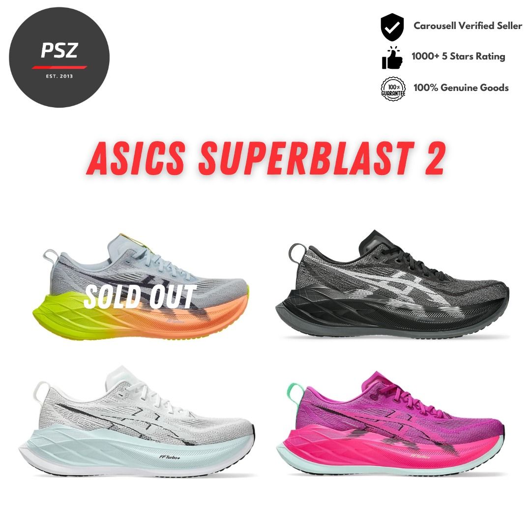 Asics Superblast 2 Men s Fashion Activewear on Carousell