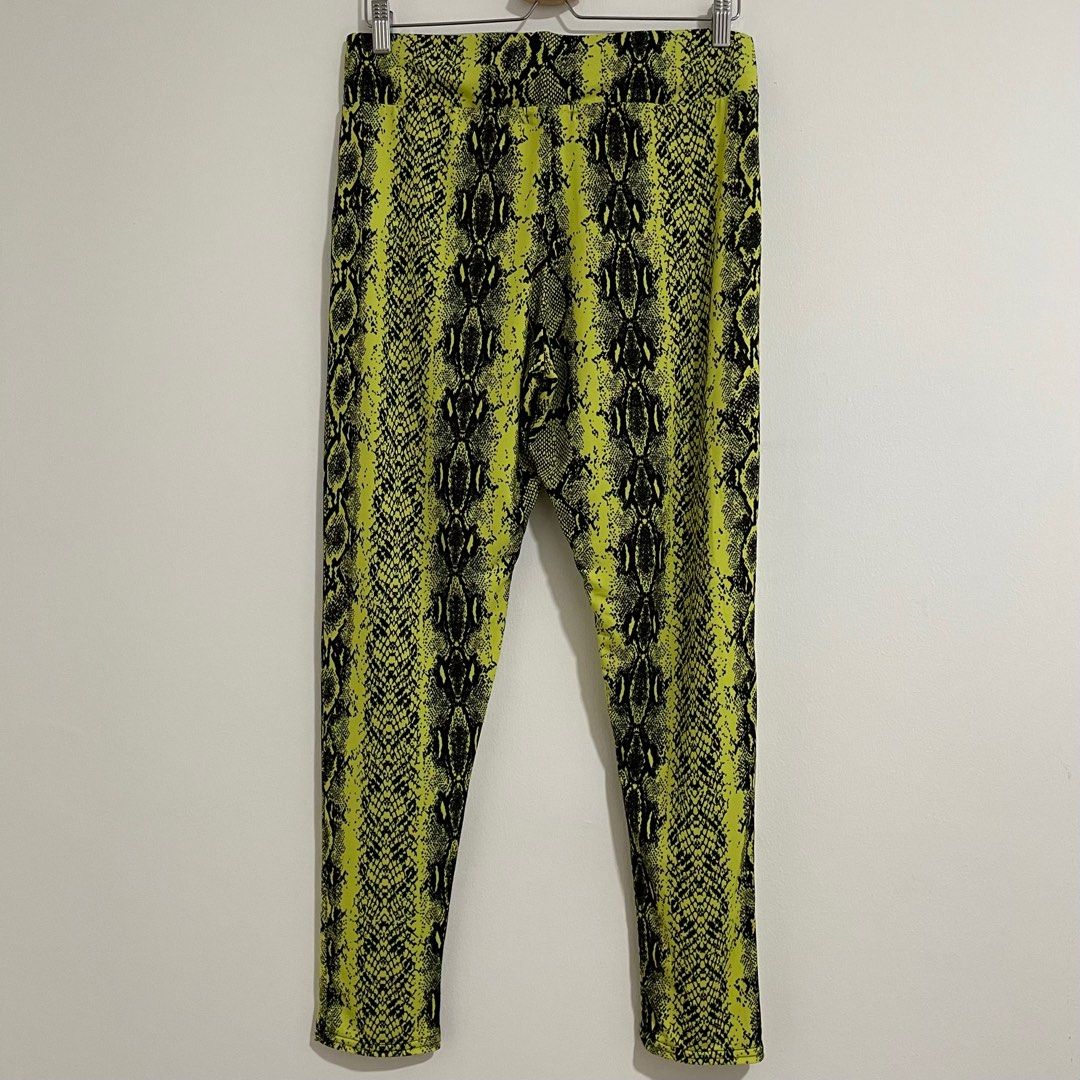 New Look Snake Print Leggings UK18