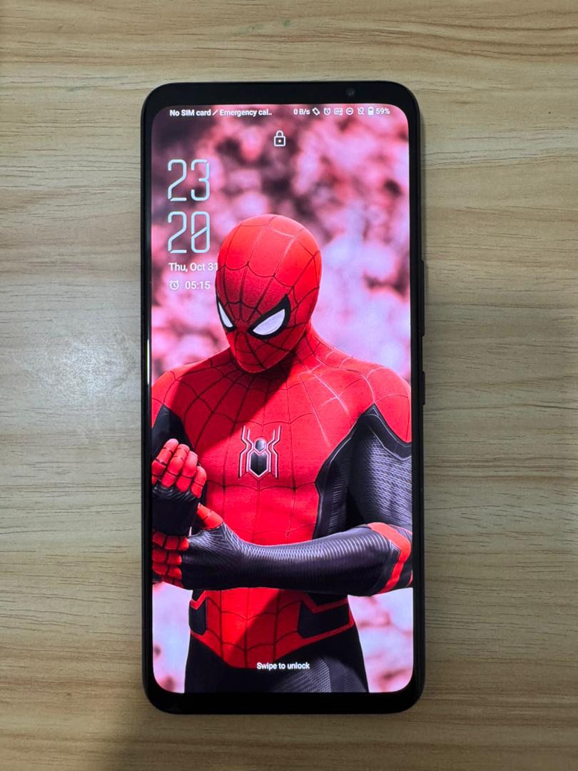 Asus ROG Phone 5 128GB Phantom Black, Mobile Phones & Gadgets, Mobile ...