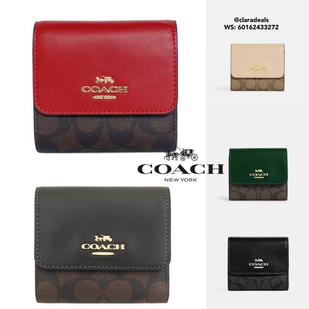 How to check authentic coach wallet hot sale