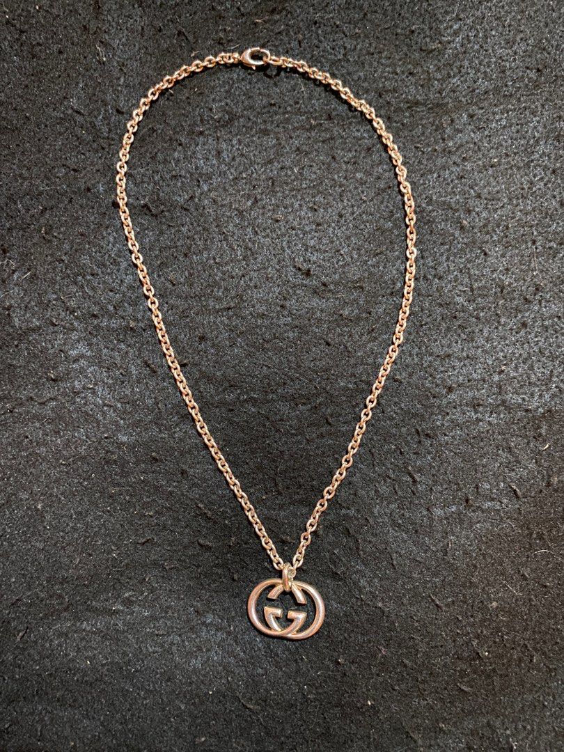 Gucci ag 925 necklace sales