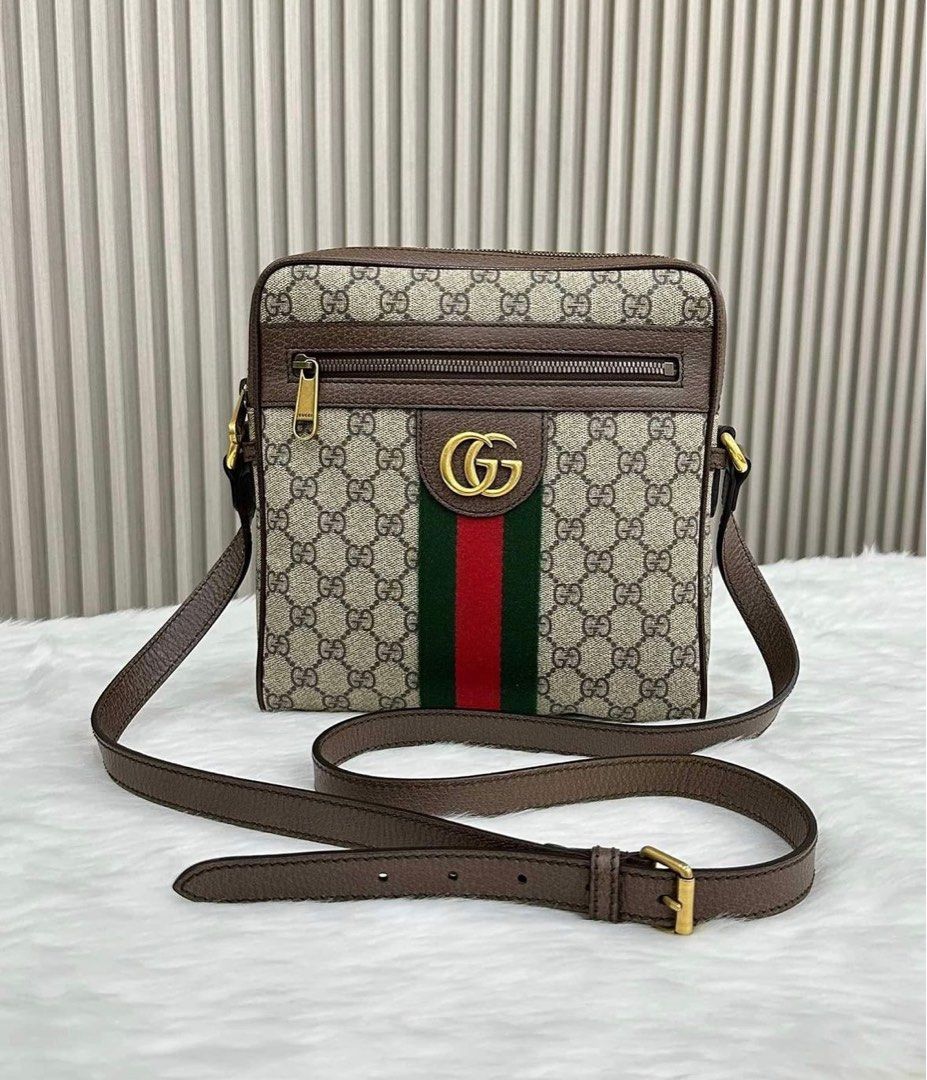 Authentic Gucci Ophidia GG Crossbody Bag Luxury Bags Wallets on Carousell