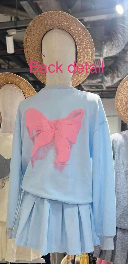 Bangkok BKK Sweater / Long Sleeve Coordinates / set (Category: Sets or Coordinates) located in Las Pinas. Submitted by Le.Pattie.Luxe (Listing ID 1334398555, Image 3). Description: Bangkok BKK Coordinates / set Used once during our Japan trip (autumn) No flaws Color: baby blue / powder blue Fits small to large.