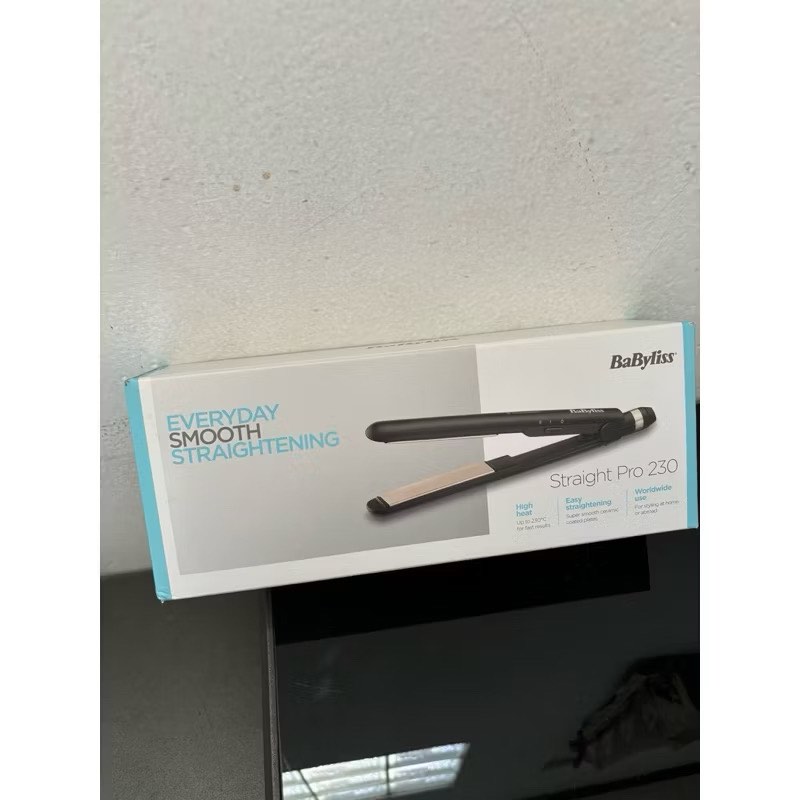Baru Babyliss Ceramic Straightener Pro 230 BL2089U Catokan