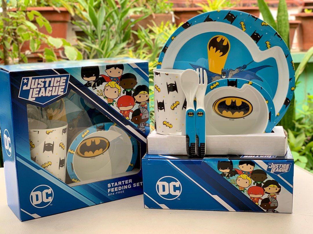 Batman Starter Feeding Set (Category: Weaning & Toddler Feeding) located in Malabon City. Submitted by kirstenandmikaelsonlinestore (Listing ID 1334453106, Image 1). Description: .