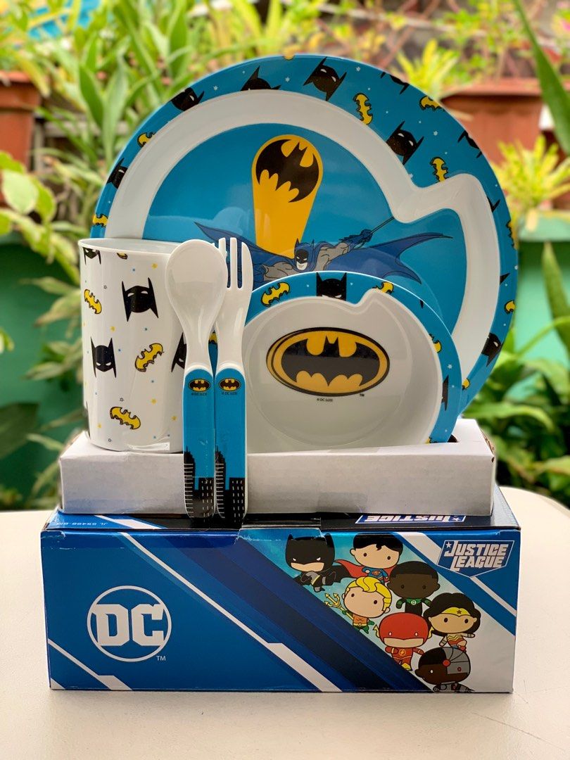 Batman Starter Feeding Set (Category: Weaning & Toddler Feeding) located in Malabon City. Submitted by kirstenandmikaelsonlinestore (Listing ID 1334453106, Image 2). Description: .